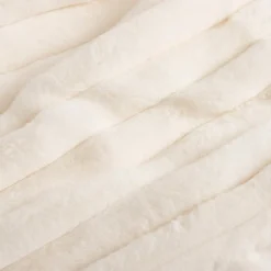 inny Koc kremowy CORDOVA 150x200 cm