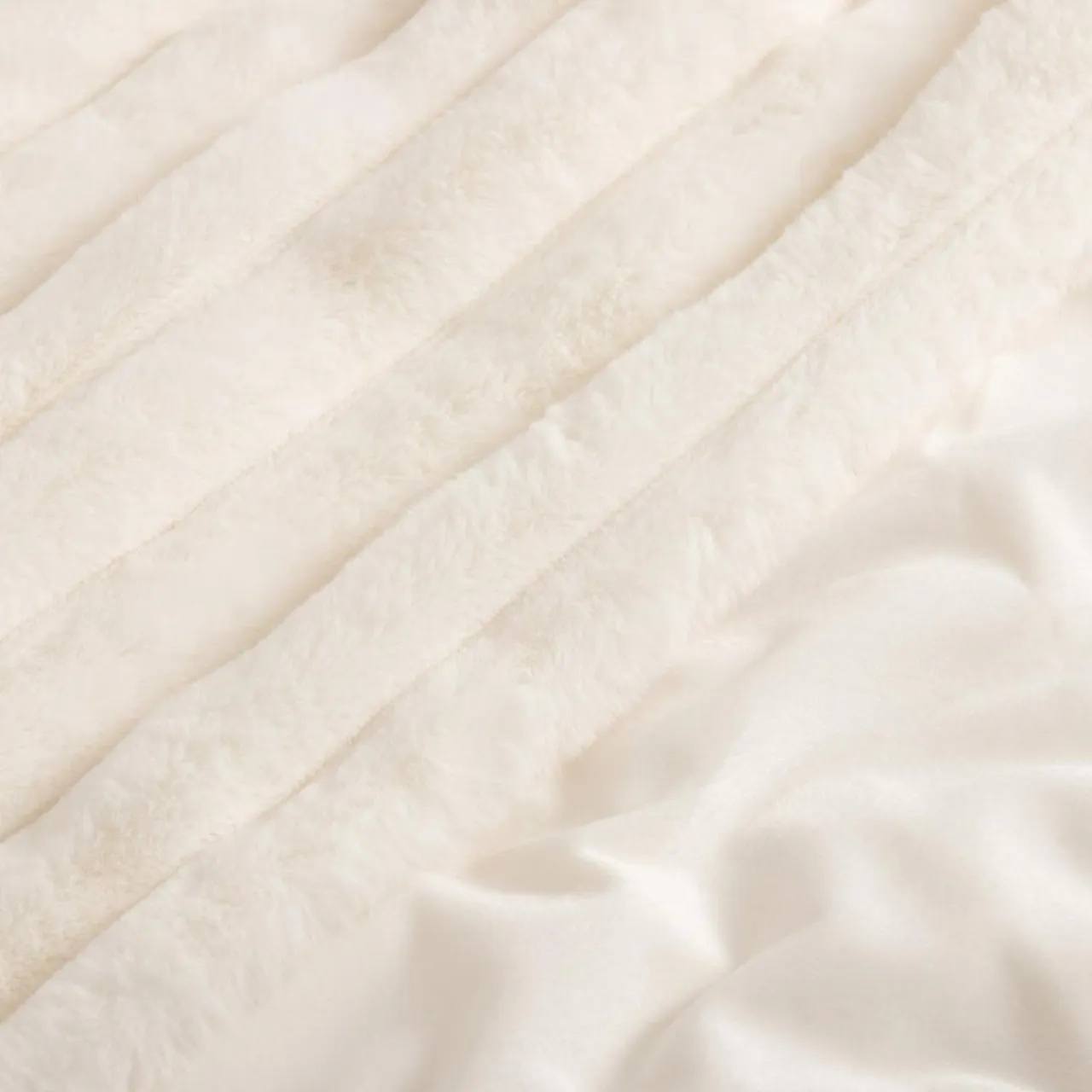 inny Koc kremowy CORDOVA 150x200 cm