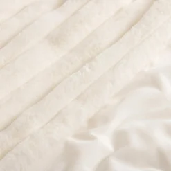 Koce I Narzuty|inny Koc kremowy CORDOVA 180x200 cm