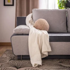 inny Koc kremowy RENEE 130x160 cm