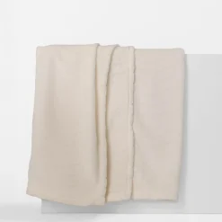 inny Koc kremowy TIKA 150x200 cm