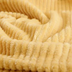 Koce I Narzuty|inny Koc musztardowy RENEE 130x160 cm