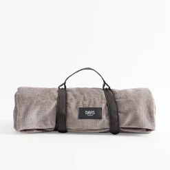 inny Koc na kanapę taupe MICHELLE 138x200 cm