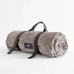 inny Koc na kanapę taupe MICHELLE 138x200 cm