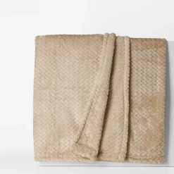 inny Koc piaskowy beż VIVIO 130x160 cm