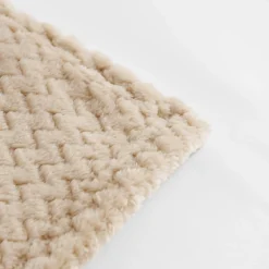 inny Koc piaskowy beż VIVIO 130x160 cm