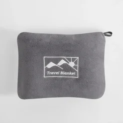 inny Koc podróżny 2w1, szary TRAVEL BLANKET 130x160 cm
