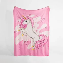 Koce I Narzuty|inny Koc polarowy JEDNOROŻEC 150x200 cm