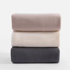 Koce I Narzuty|inny Koc polarowy szary PRIMA 120x150 cm