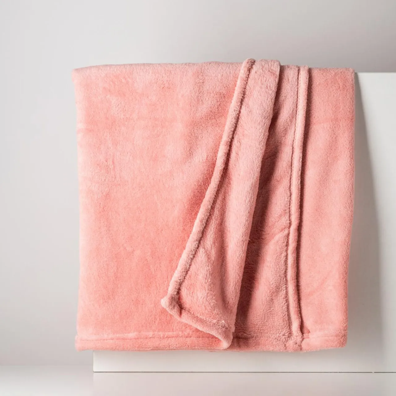 Koce I Narzuty| Koc różowy CORAL 130x160 cm