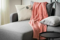 Koce I Narzuty| Koc różowy CORAL 130x160 cm