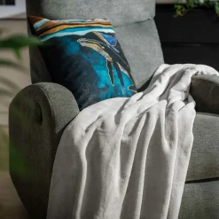 Koc srebrny CORAL 130x160 cm