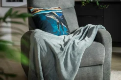 Koc szary CORAL 130x160 cm