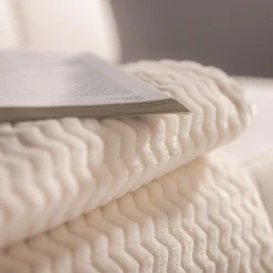 Koce I Narzuty|Estetica Koc VIVIO CREAM 130x160 cm