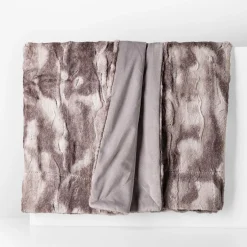 inny Koc włochacz szarobrązowy OSLO 150x200 cm