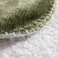 Koce I Narzuty|inny Koc z sherpą zielony DOLLY 150x200 cm