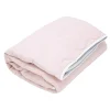Estetica Kołdra całoroczna dwustronna szaro-różowa DUALO 160x200 cm