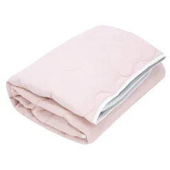 Estetica Kołdra całoroczna dwustronna szaro-różowa DUALO 160x200 cm