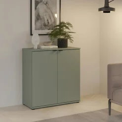 Komody|FORTE Komoda 2 - drzwiowa GANYMEDE szałwia