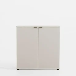 Komody|FORTE Komoda 2 - drzwiowa GANYMEDE jasny beż