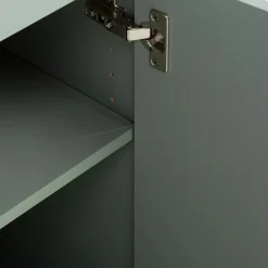 FORTE Komoda 2- drzwiowa z szufladą GANYMEDE szałwia