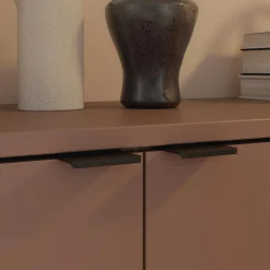 Komody|FORTE Komoda 2- drzwiowa z szufladą GANYMEDE ceglasty