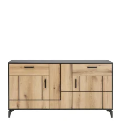 Komody|Furni Home Komoda 2 szuflady 153 cm S-LINE