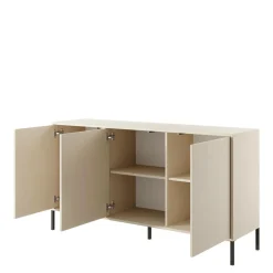 Komody|INFINI Komoda beżowa DAST 153,1 cm