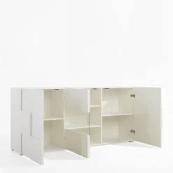 Komody Dla Dzieci|Komody| Komoda biała nowoczesna szeroka PATRIK