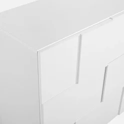 Dzieci Komoda biała nowoczesna trzydrzwiowa PATRIK