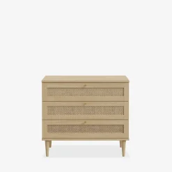 FORTE Komoda boho z 3 szufladami CALASETTA