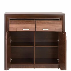 DiTrendi Komoda ciemny brąz dwudrzwiowa PARIS