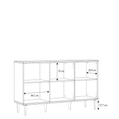 Komody|FORTE Komoda do salonu CALASETTA