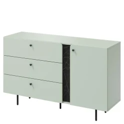 LENART Komoda do salonu szałwiowa LIV