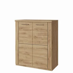 Esteti Komoda do salonu z 2 wnękami DOORSET