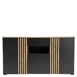 DiTrendi Komoda do salonu z lamelami MALAGA