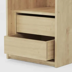 Akcesoria Do Szaf|ADBOX Komoda do szafy z 2 szufladami 50 cm S dąb artisan