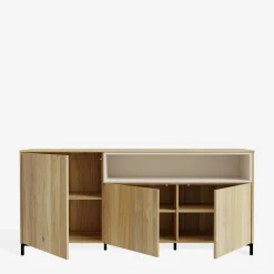 Komody|FORTE Komoda 3-drzwiowa do salonu GALACTIQUE