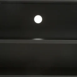 Komody|inny Komoda 2-drzwiowa grafitowo-czarna SOLANS