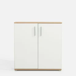 Komody|FORTE Komoda 2-drzwiowa IKOLI biała