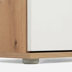 Komody|FORTE Komoda 2-drzwiowa IKOLI biała