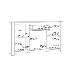 FORTE Komoda 3-drzwiowa z szufladą SAN CAYETANO