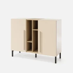 Dzieci inny Komoda dwudrzwiowa beżowa SERGIO