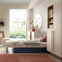 Dzieci inny Komoda dwudrzwiowa beżowa SERGIO