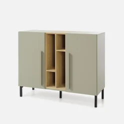 Komody Dla Dzieci|Komody|inny Komoda dwudrzwiowa zielona SERGIO