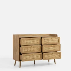 inny Komoda FUZIONE z szufladami 120 cm boho