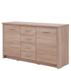 Komody|Exline Komoda GRAZ 2D4S dąb sonoma