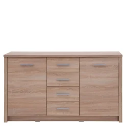 Komody|Exline Komoda GRAZ 2D4S dąb sonoma