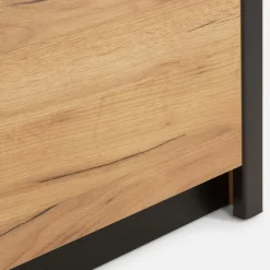 Exline Komoda MALI 2D4S dąb craft/czarny