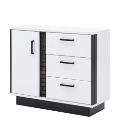 Komody|Furni Home Komoda MARCO 1D3S z oświetleniem